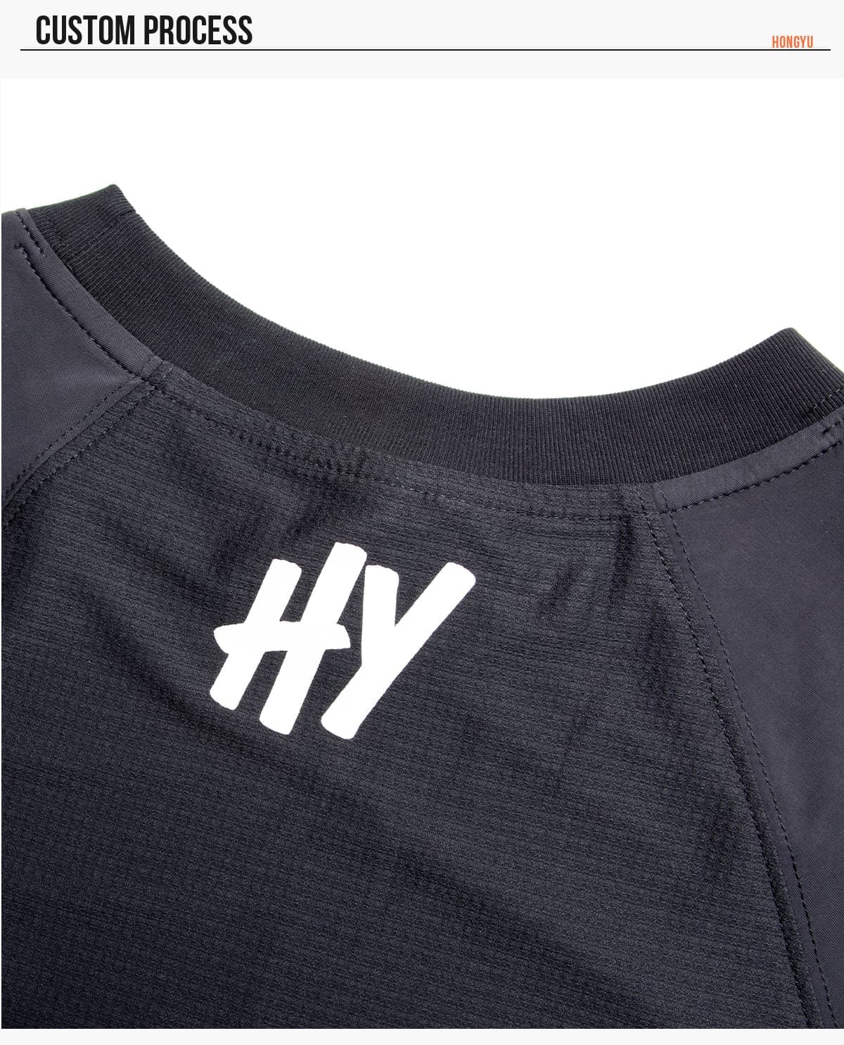 Quick Dry Sports Long Sleeve Tee Mens Gym Clothes – detail 7