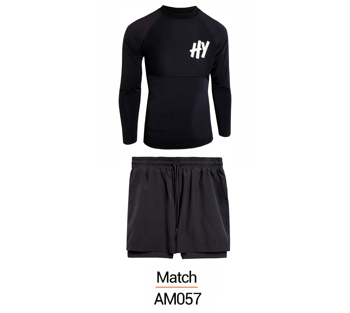 Quick Dry Sports Long Sleeve Tee Mens Gym Clothes – detail 8