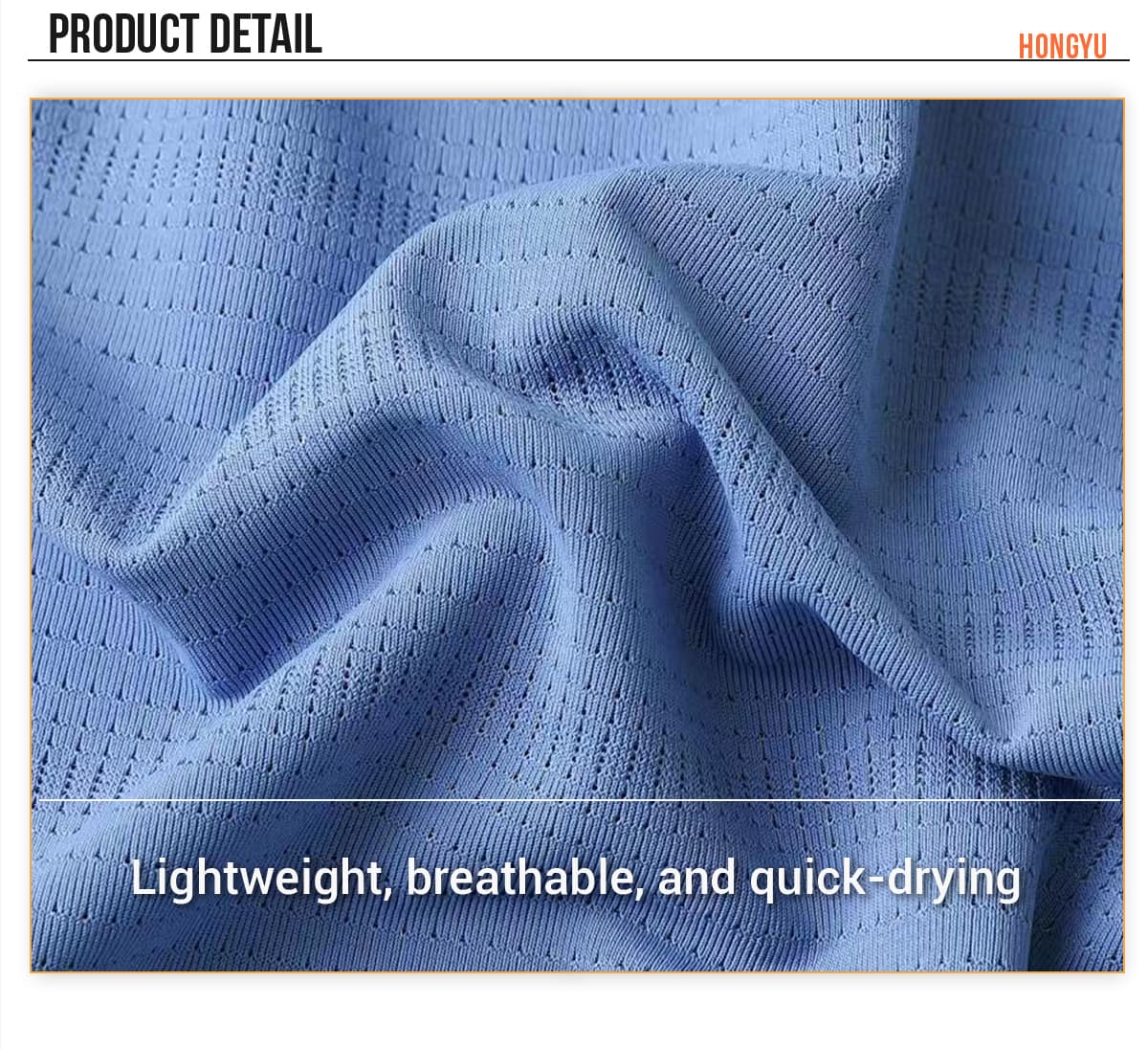 Basic Quick Dry Lightweight Sport Wear T-shirt – detail 5