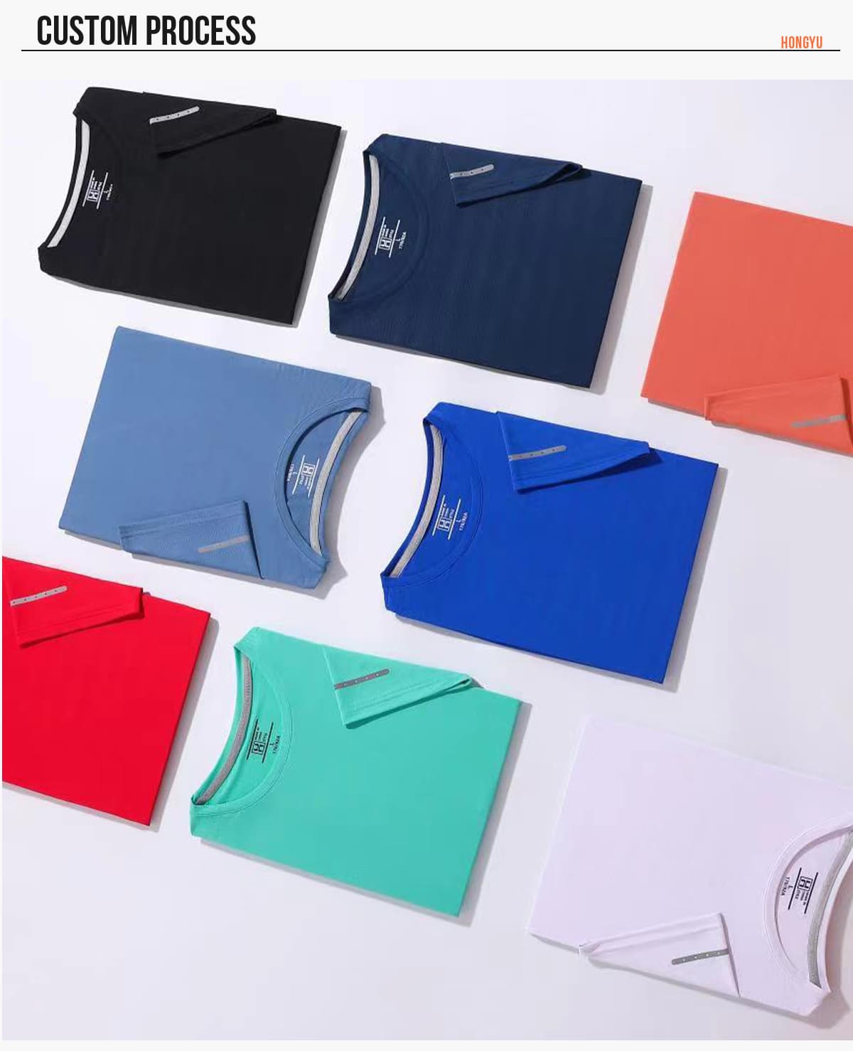 Basic Quick Dry Lightweight Sport Wear T-shirt – detail 8