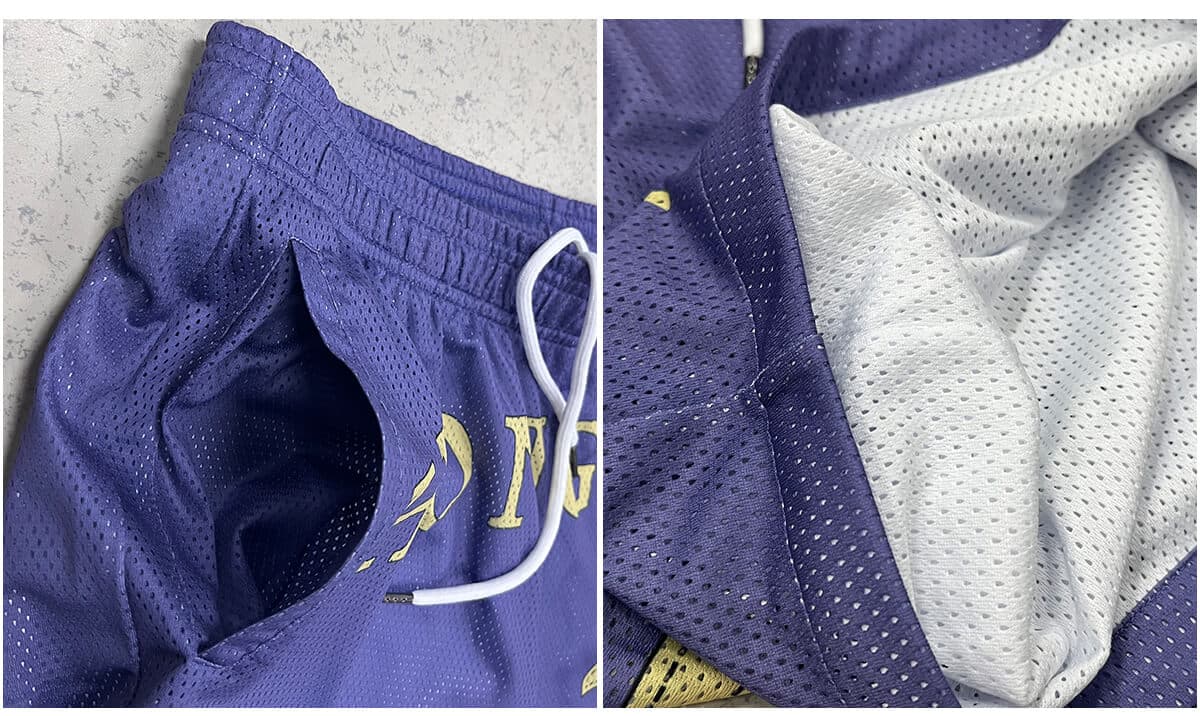 Streetwear Football Jersey Mesh Shorts Set – detail 6