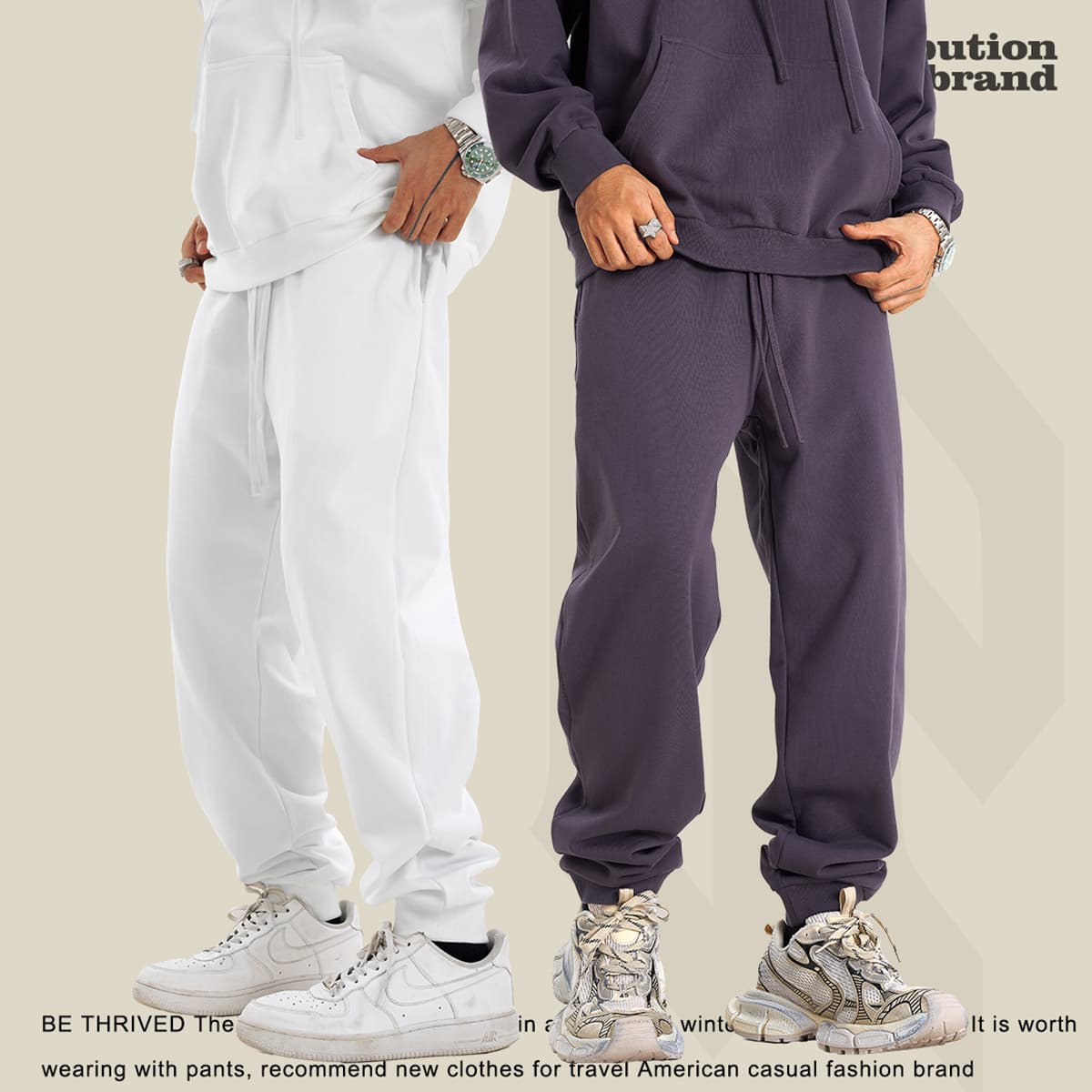 Heavy 440Gsm Terry Jogger Sweatpants thumbnail 2