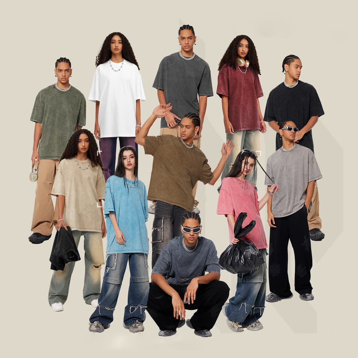 Vintage Wash 270GSM Oversized T-Shirt