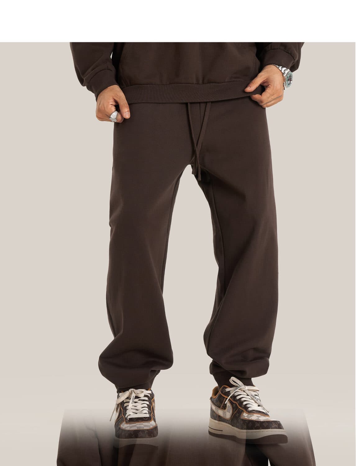 Heavy 440Gsm Terry Jogger Sweatpants – detail 9