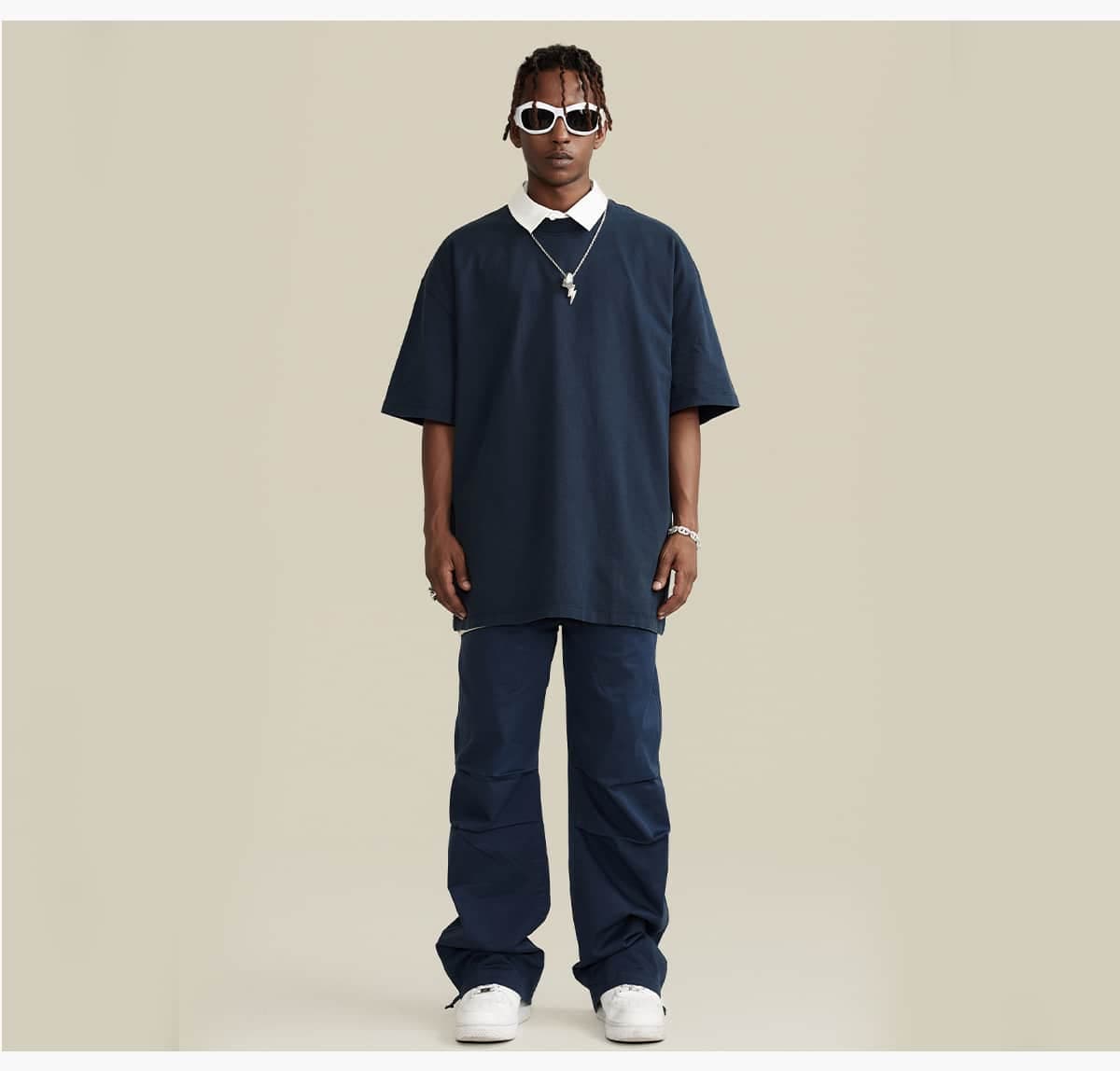 Cotton Terry 270GSM Light Wash T-Shirt – detail 10