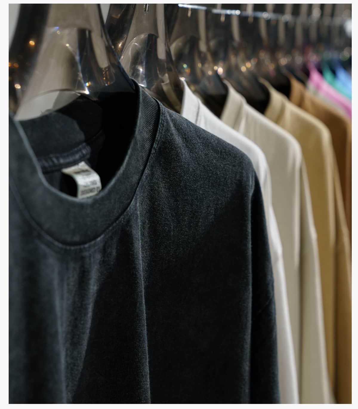 Cotton Terry 270GSM Light Wash T-Shirt – detail 12