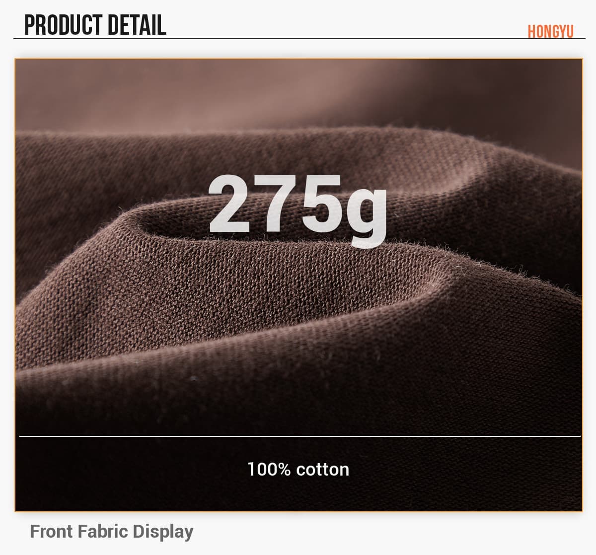 Cotton 260Gsm Long Sleeve Gradual Wash Shirts – detail 5