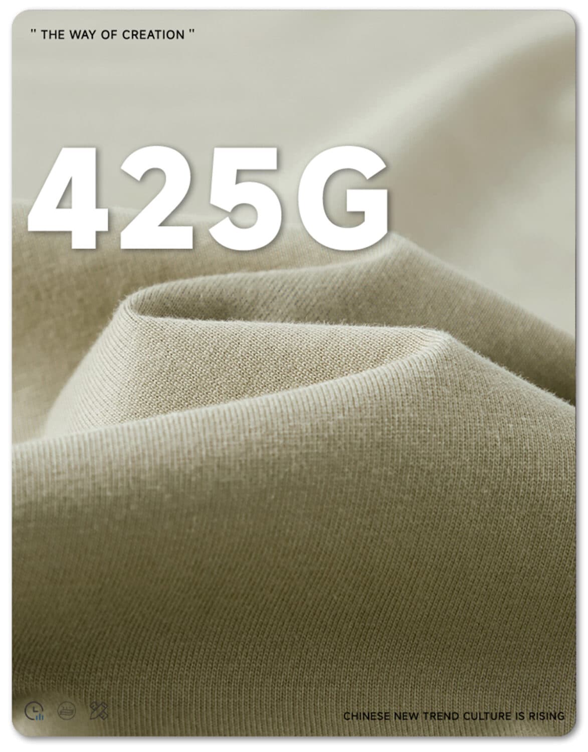 Heavy Weight Cotton 425Gsm Long Sleeve T-Shirt – detail 1