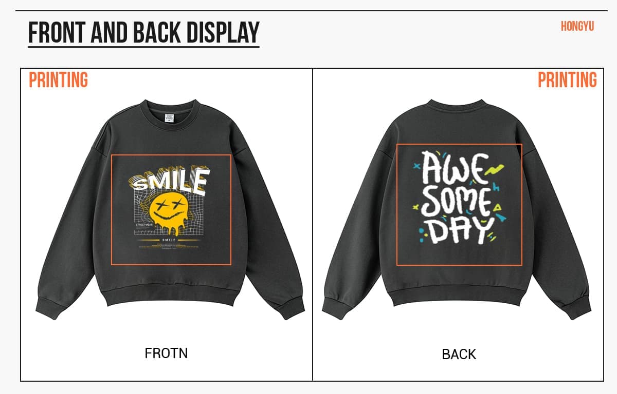 Terry 360Gsm Oversized Solid Sweatshirt – detail 7