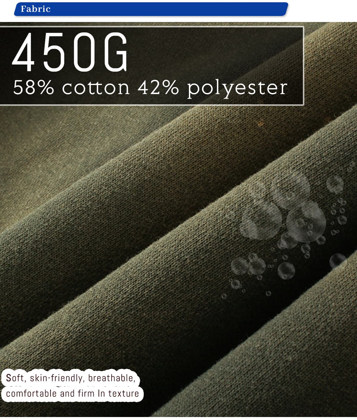 Terry 450Gsm Vintage distressed Ink Splash Hoodie – detail 4