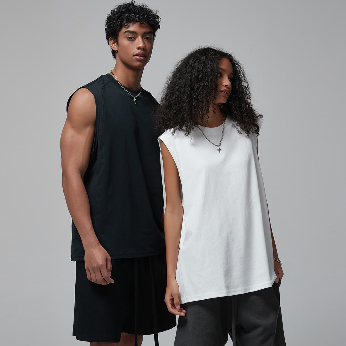 Quick Dry Cotton 190gsm Light Weight Sports Vest thumbnail 3