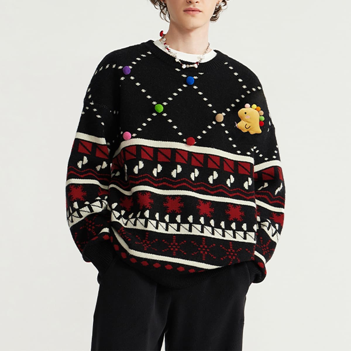 Christmas Collection Doll Pullover Sweater thumbnail 4