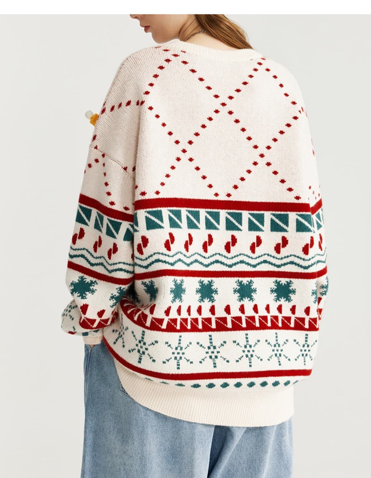 Christmas Collection Doll Pullover Sweater – detail 8