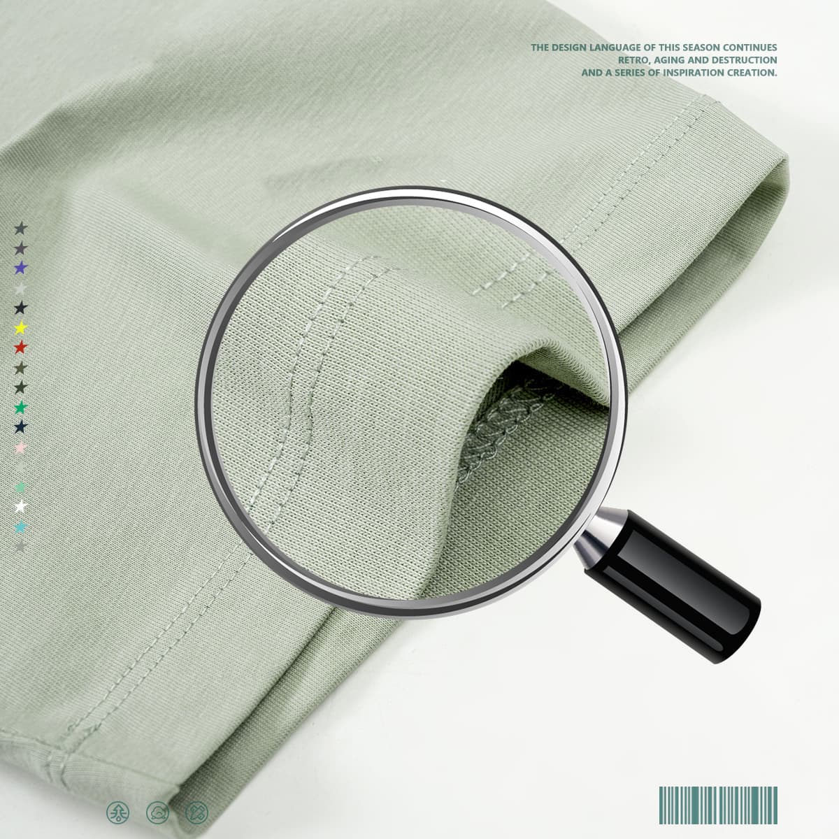 Quick Dry 230Gsm Sun Protection Cooling T-shirt thumbnail 2