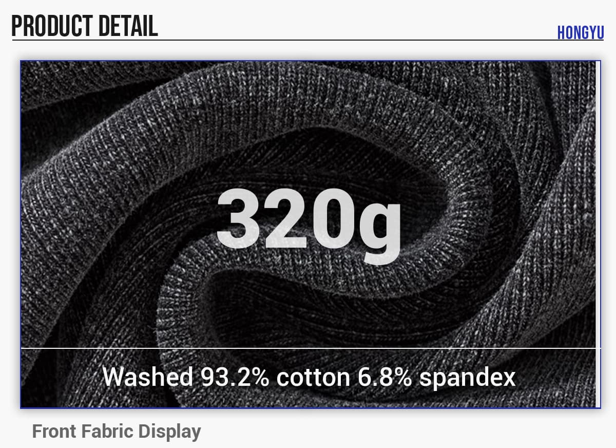 Acid Wash 320g Ribbing Y2k fit Vest for Women – detail 5