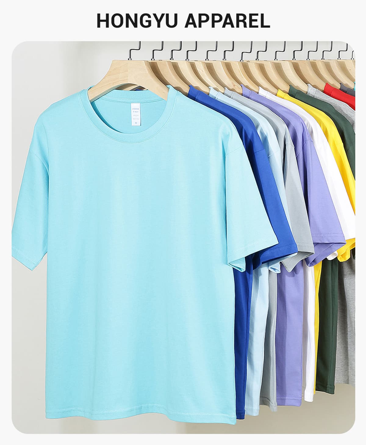 Oversized 20s Cotton 210Gsm Unisex T-Shirt – detail 1