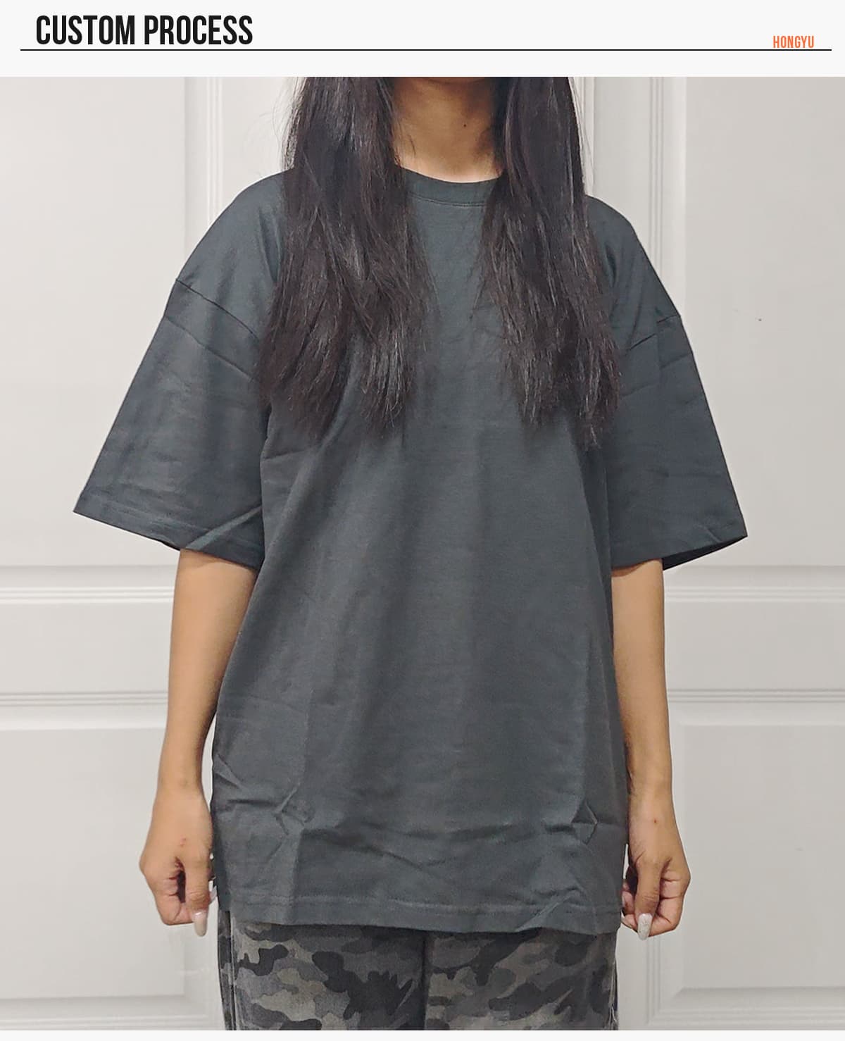 Oversized 20s Cotton 210Gsm Unisex T-Shirt – detail 9
