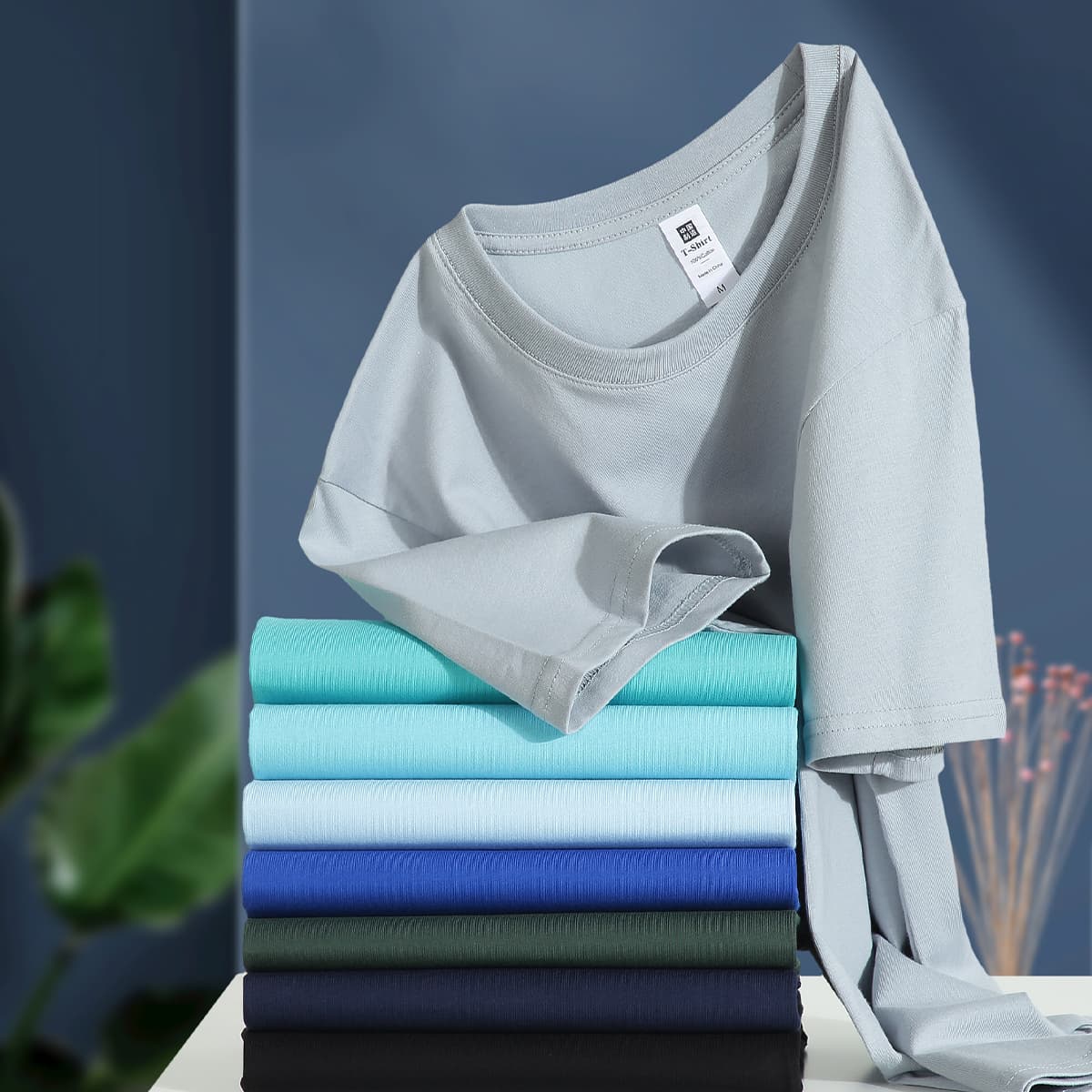 Siro-Spun 20s 210g Cotton Basic Fit T-Shirt thumbnail 3