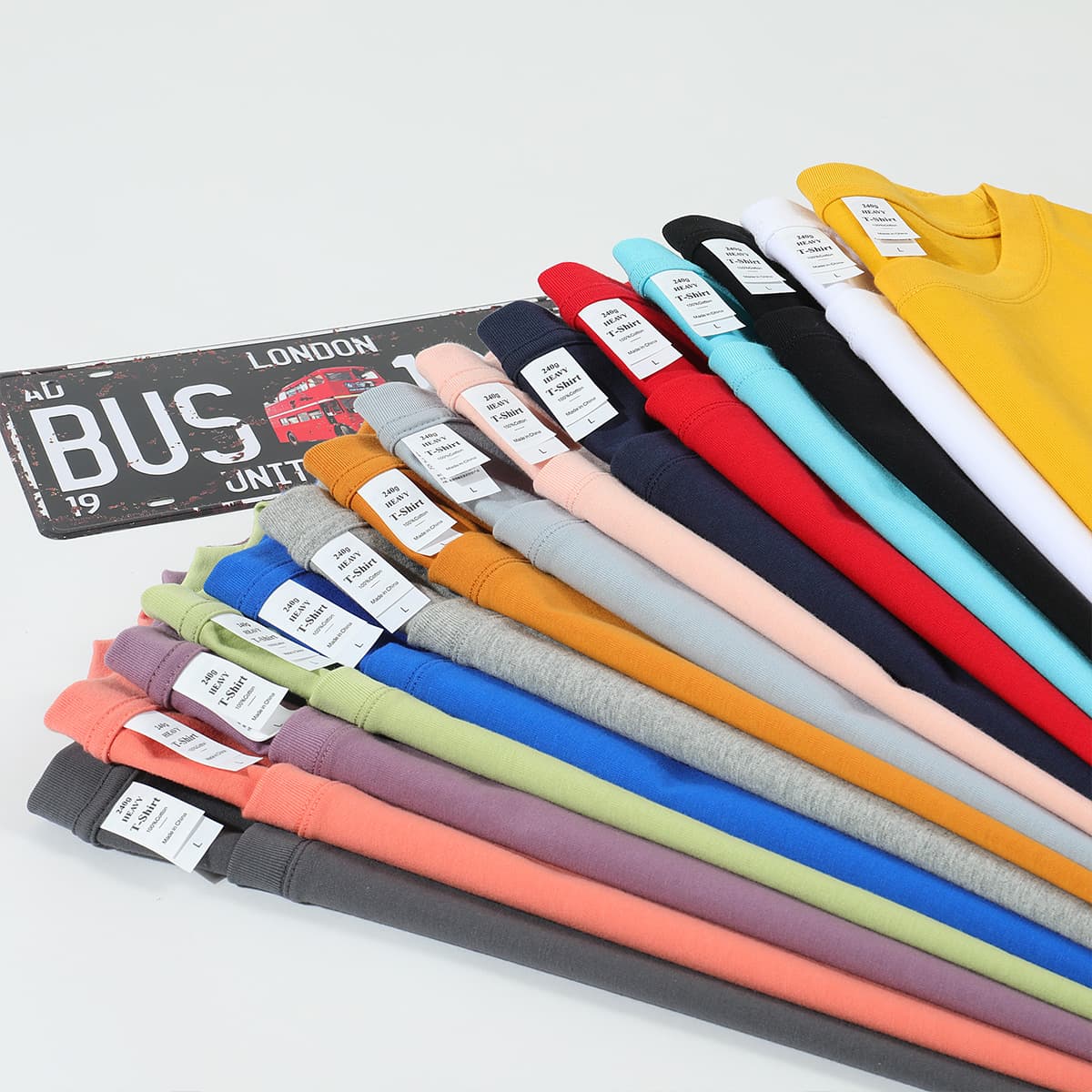 Cotton 240Gsm Basic Fit Unisex T-Shirt thumbnail 2