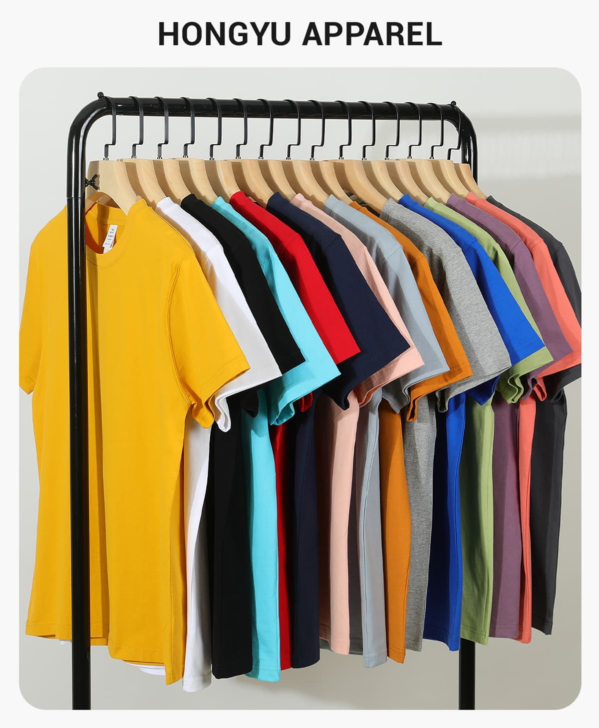 Cotton 240Gsm Basic Fit Unisex T-Shirt – detail 1