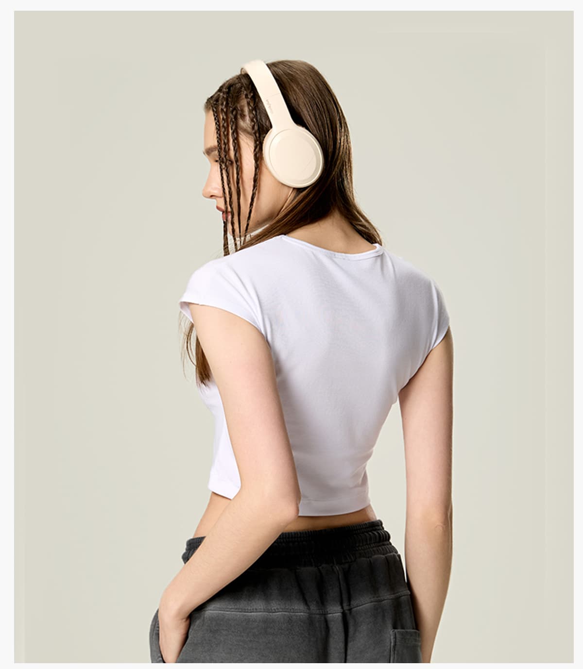 Rib 260gsm Stretch Crop Y2K Baby Tee – detail 10
