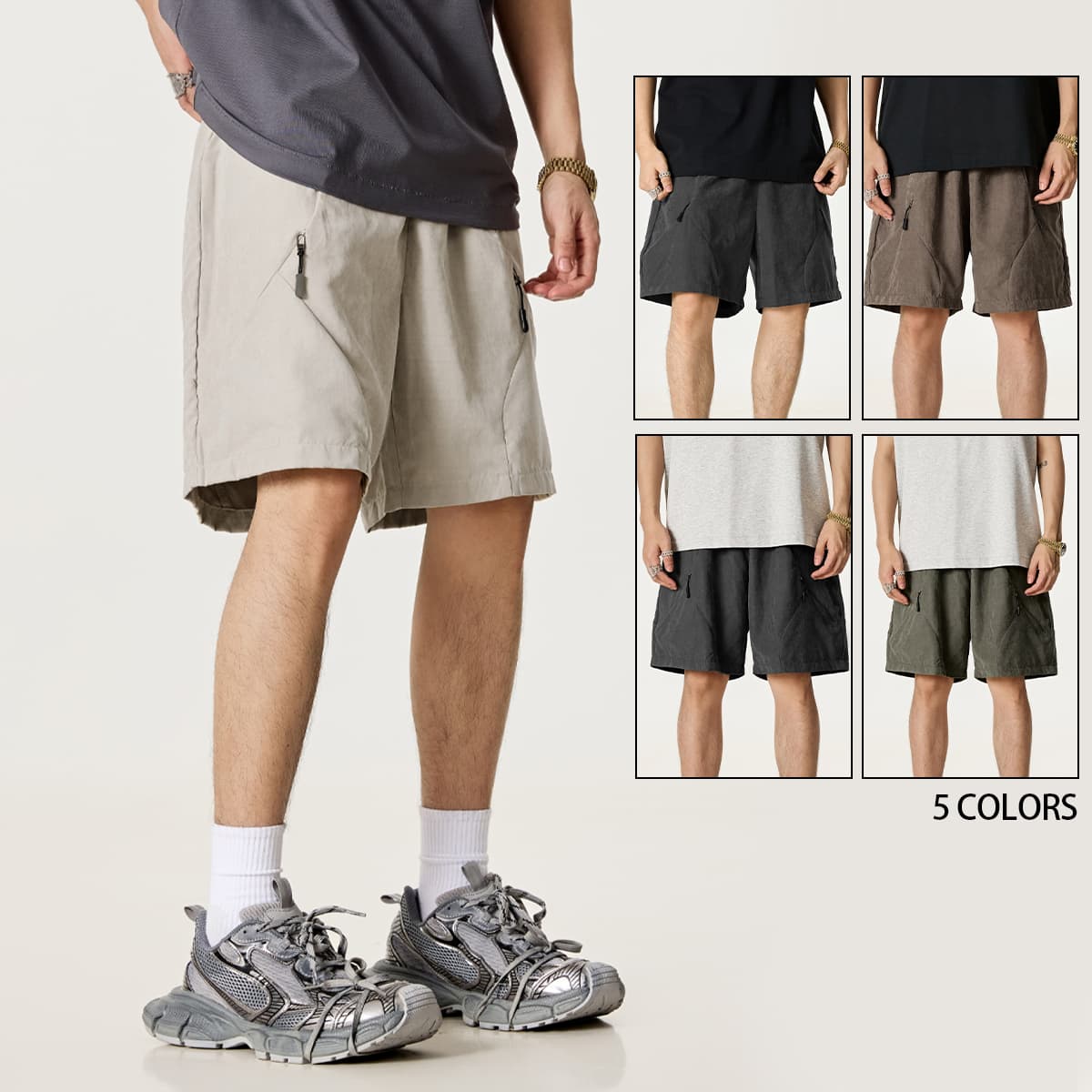 WaterProof 160GSM Quick Dry Beach Shorts thumbnail 3