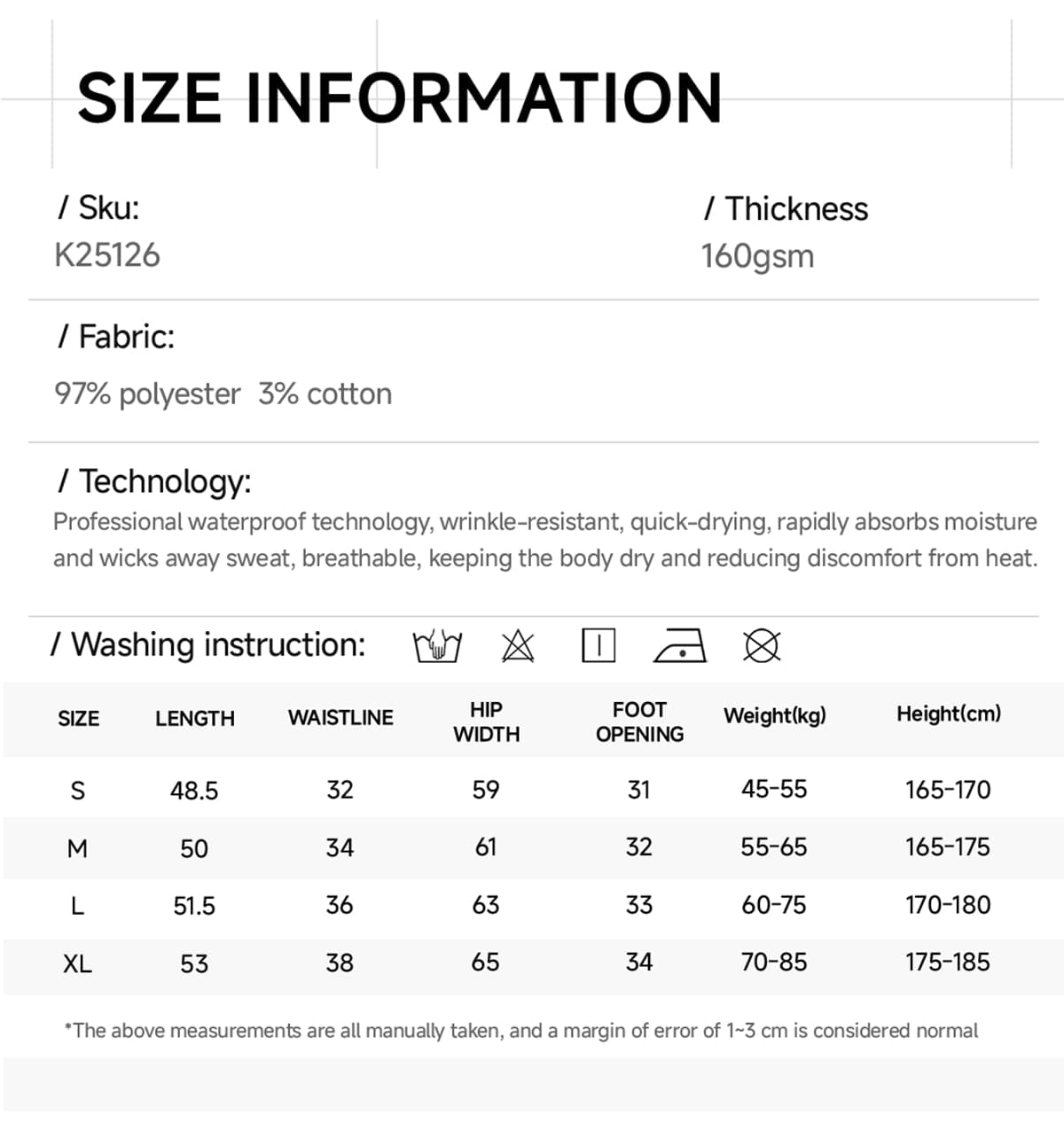 WaterProof 160GSM Quick Dry Beach Shorts – detail 4
