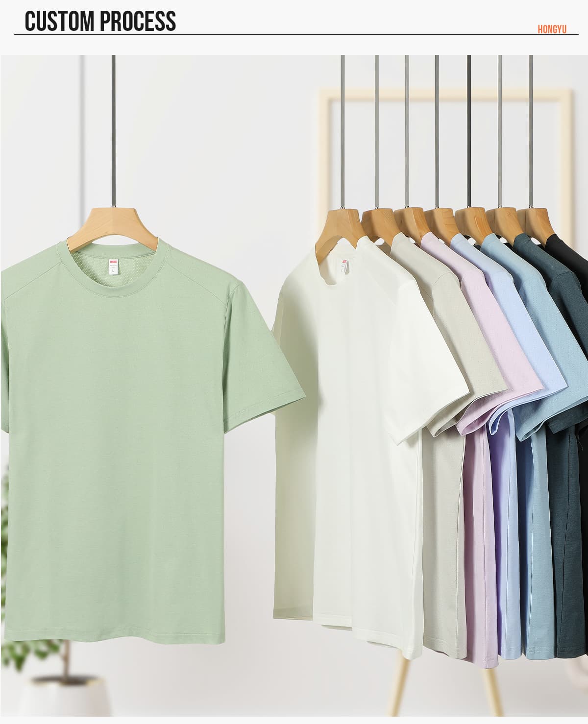 Quick Dry 180Gsm Polyester Sports T-Shirt – detail 9