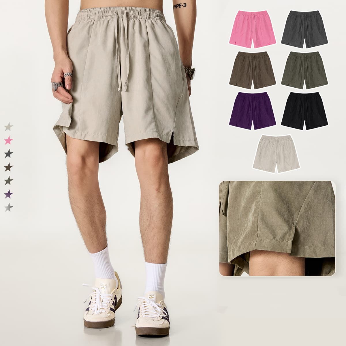 Outdoor 160GSM Quick drying Beach Shorts — view 1