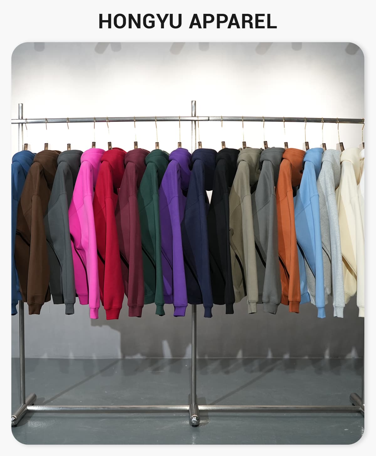 Fleece 350Gsm Unisex Oversized Hoodie S-5XL – detail 1
