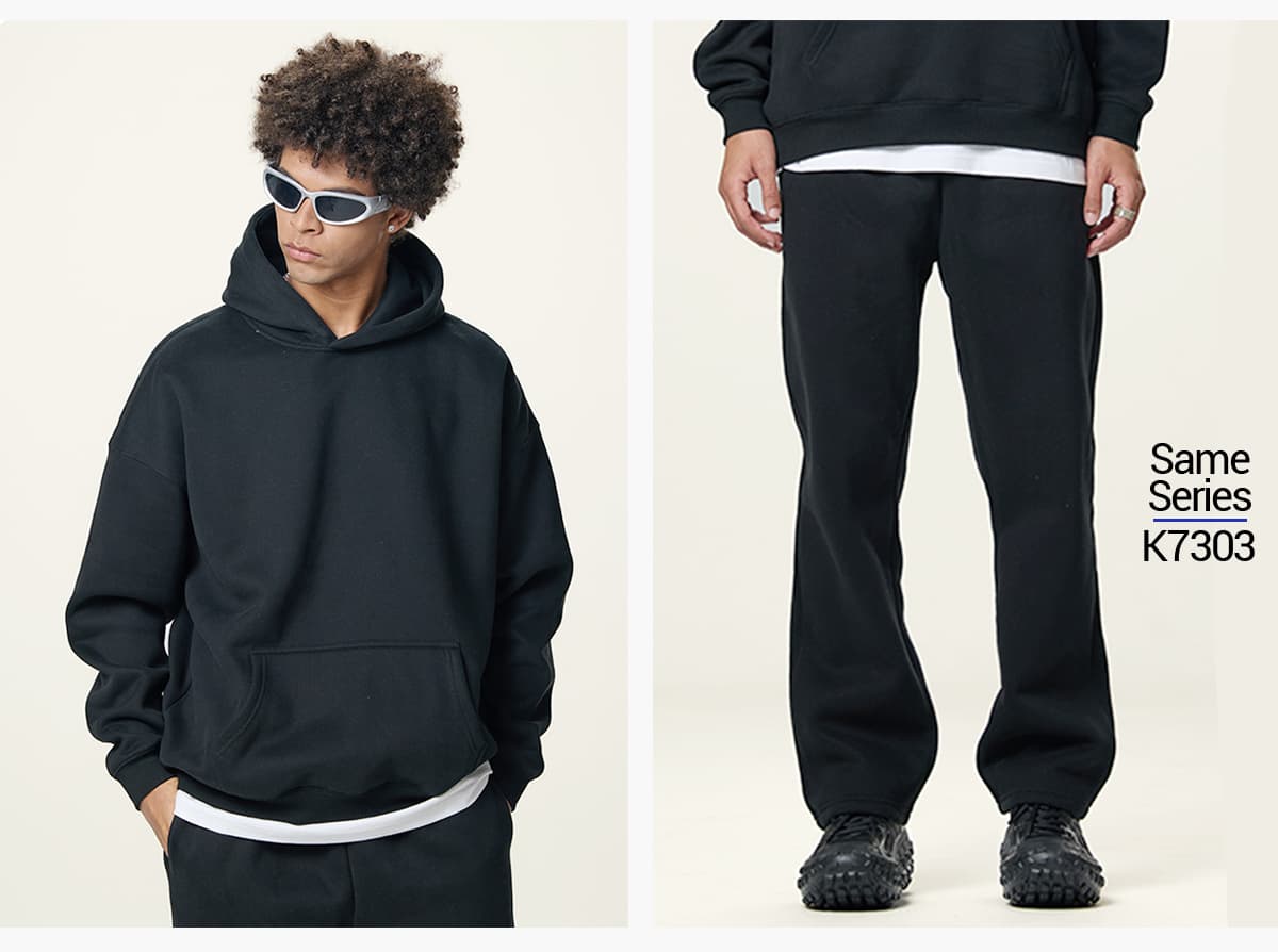 Fleece 350Gsm Unisex Oversized Hoodie S-5XL – detail 10