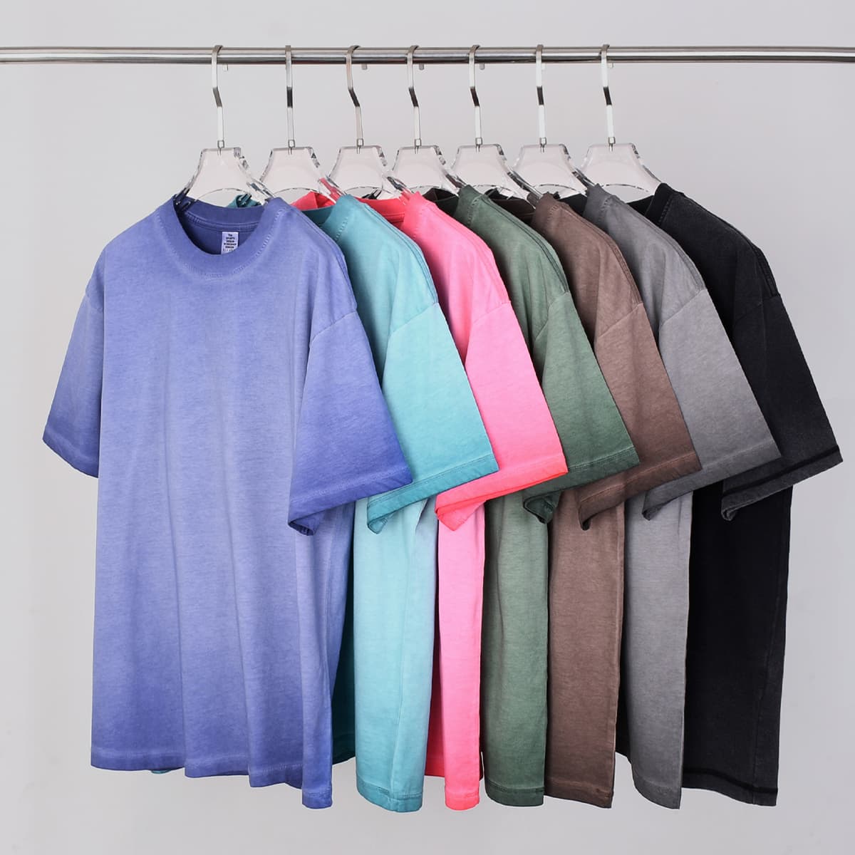 Cotton 250GSM Vintage Washed Oversized T-Shirt
