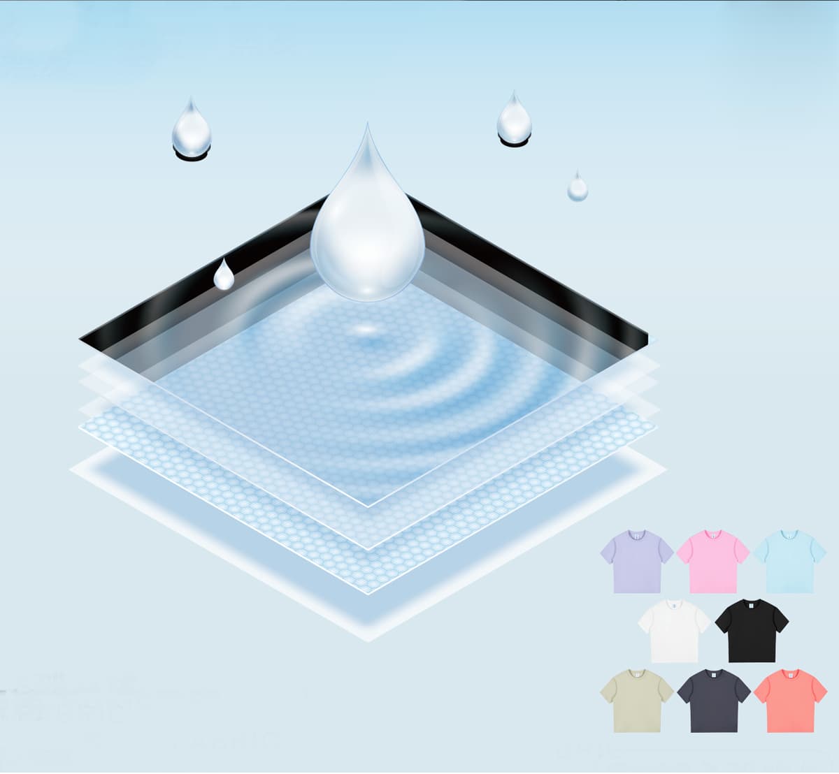 Women 160gsm Quick Dry Breathable Sports T-shirt – detail 11