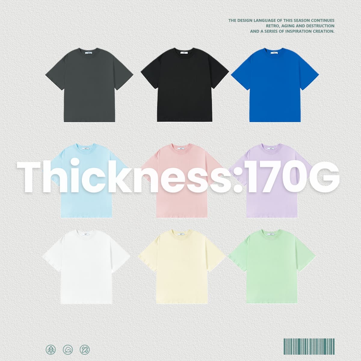 Kids’ Cotton 175GSM Breathable Cooling T-Shirt thumbnail 4