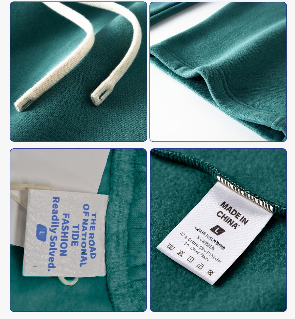 Heavy 350Gsm Fleece Oversized Sweatpant – detail 6