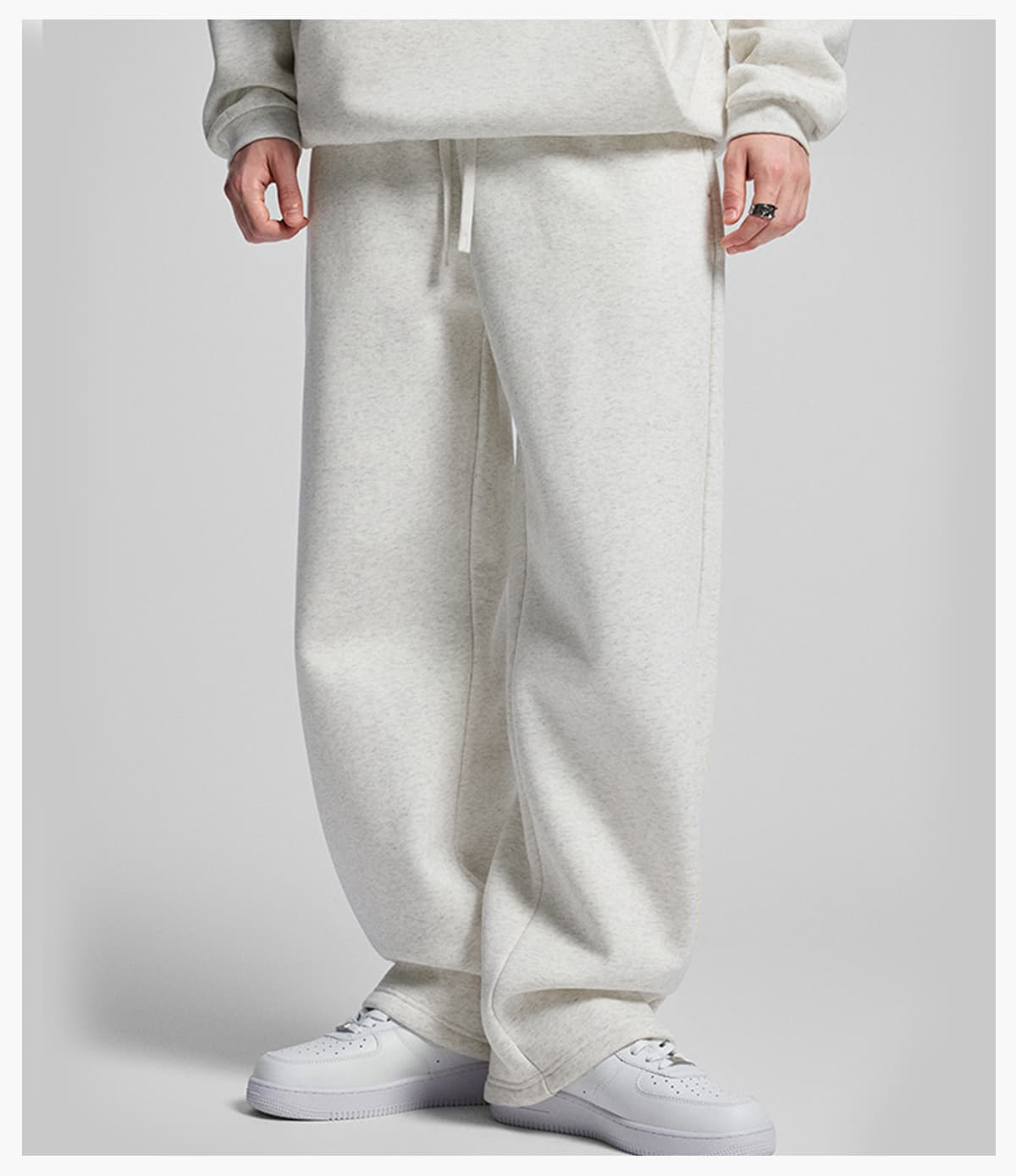 Polar Fleece 365gsm Straight Leg Sweatpants – detail 10