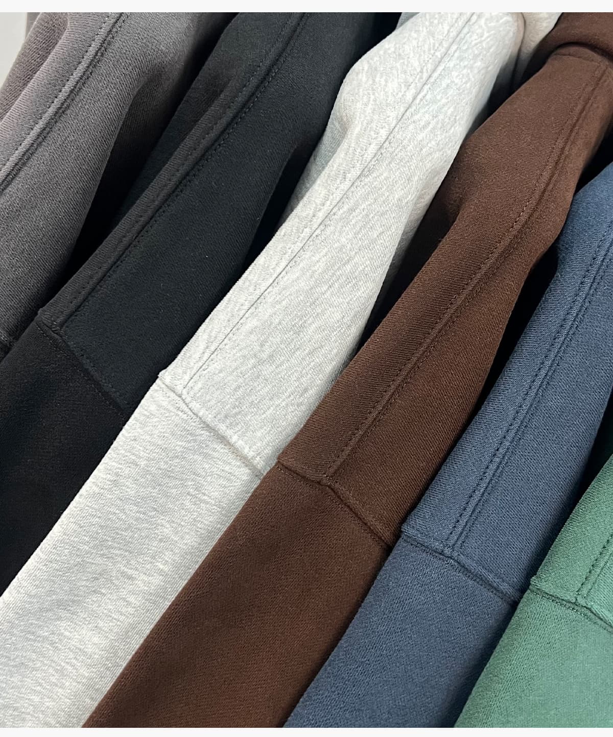 Heavy 345Gsm Fleece Oversized Boxy fit Hoodie – detail 13
