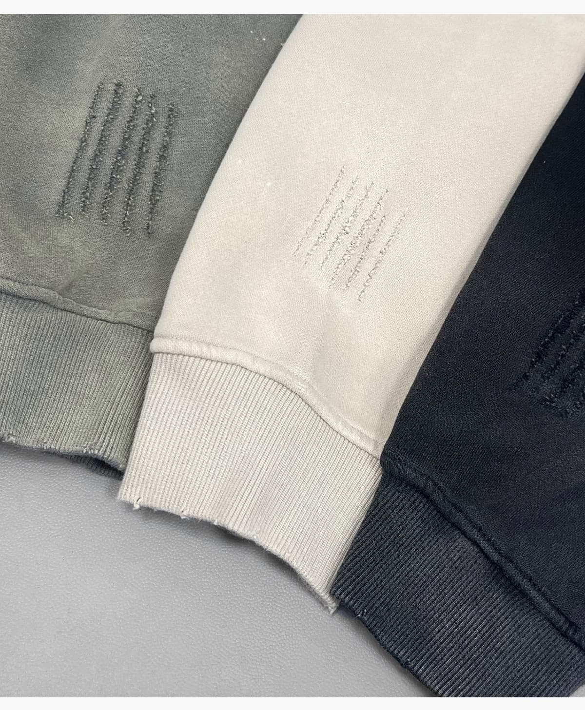 Fleece 360Gsm Spray-Dye Distressed Wash Hoodie – detail 13