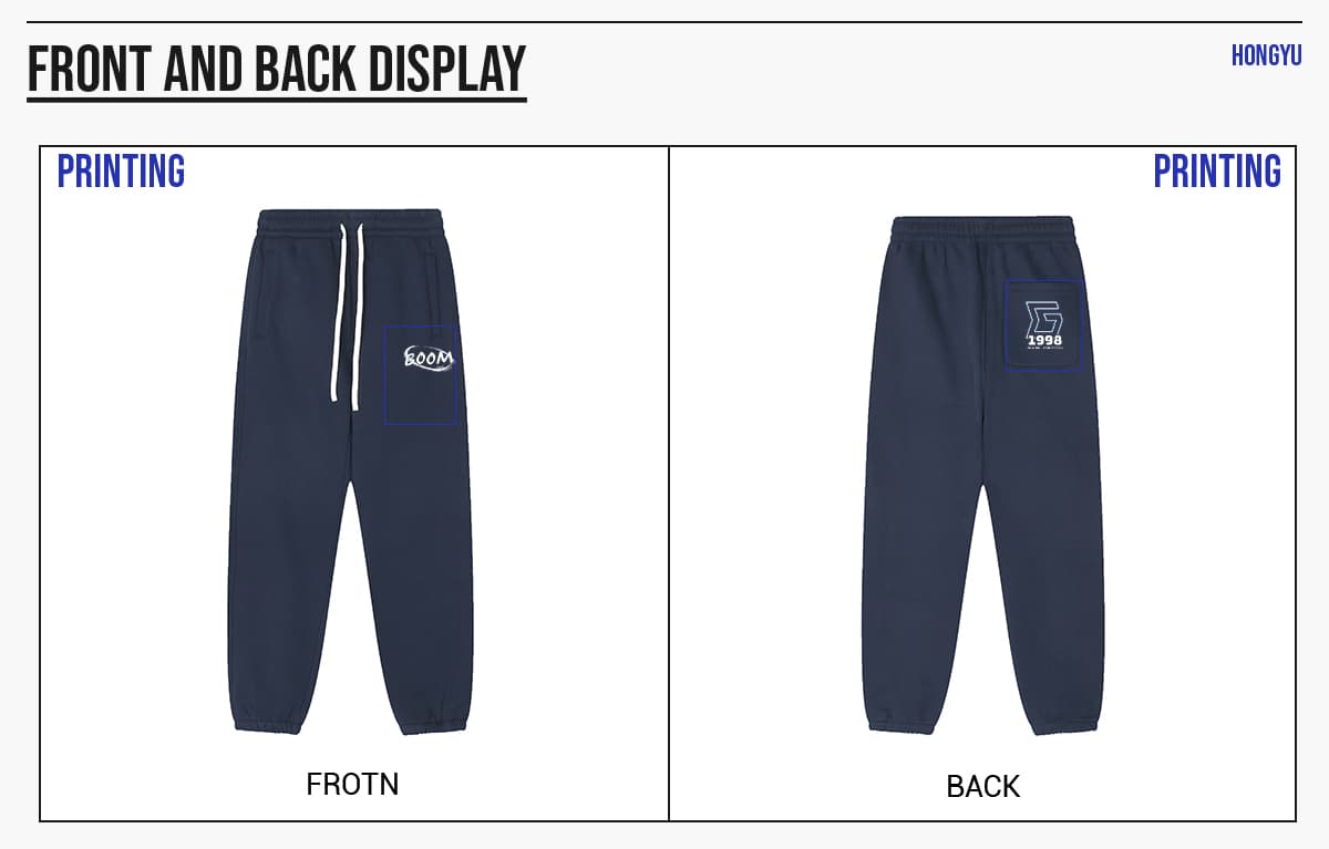 Heavy 350Gsm Fleece Oversized Jogger – detail 8
