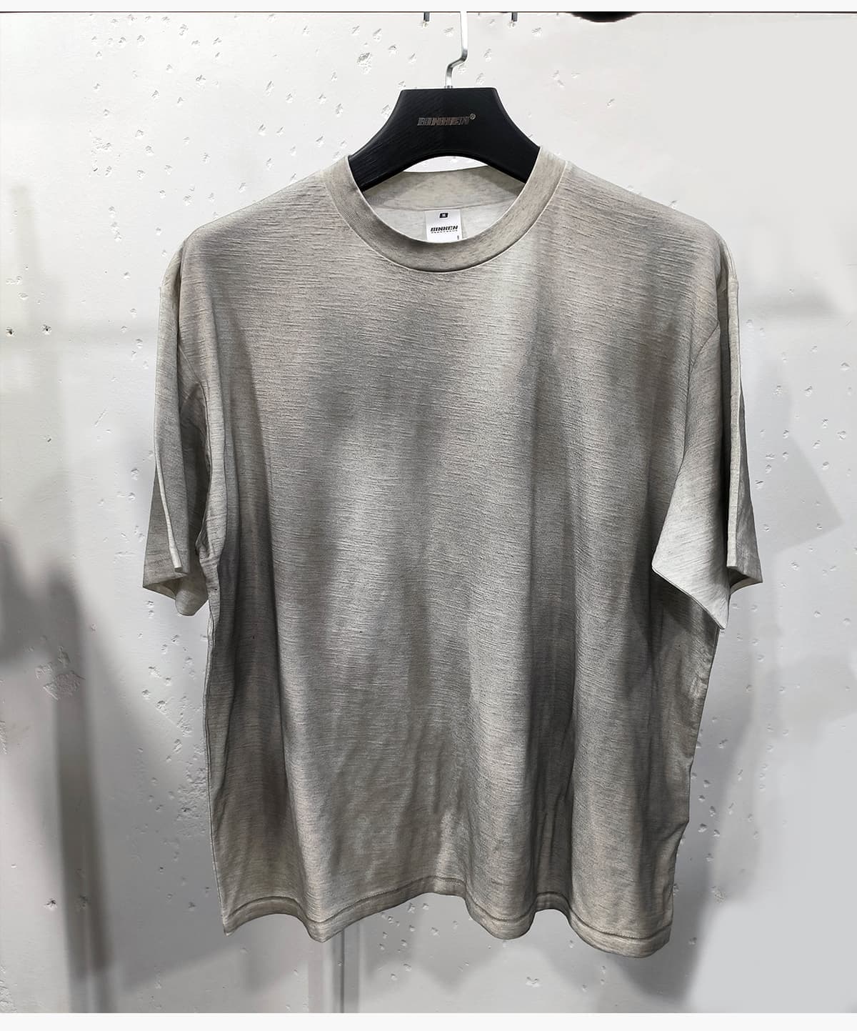 Hand-Dyed Linen Cotton Cooling Oversized T-shirt – detail 12