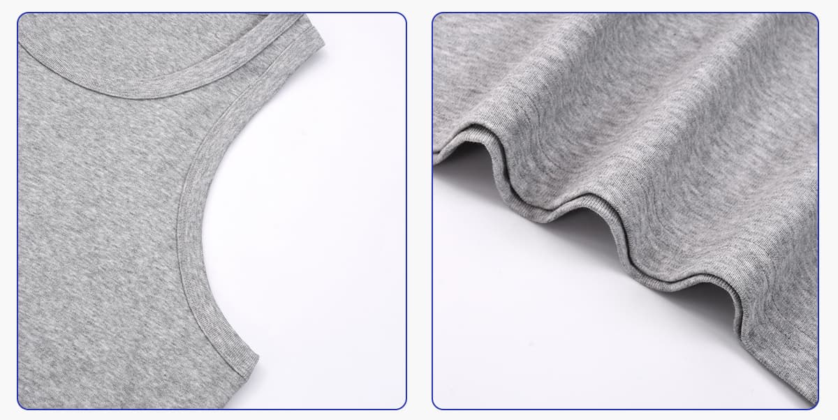 Sporty 315g Fitted Racerback Tank Top For Men – detail 6