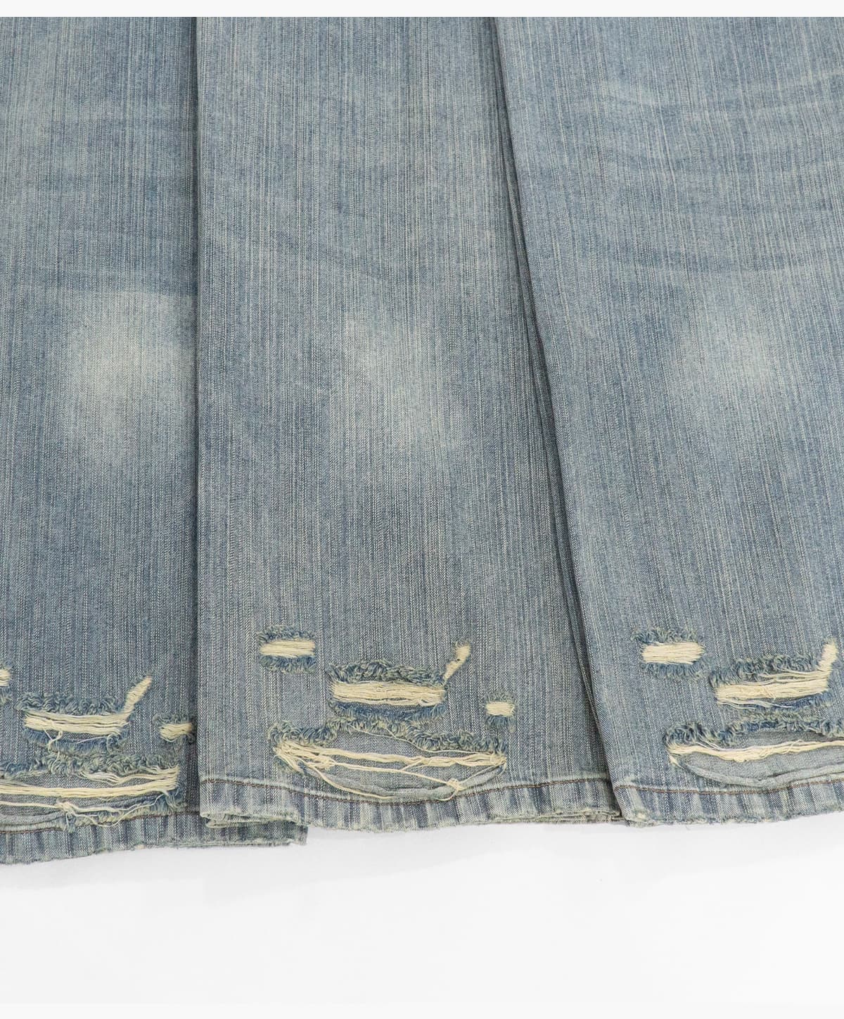 Heavy 430g Distressed Straight-Leg Jeans – detail 11