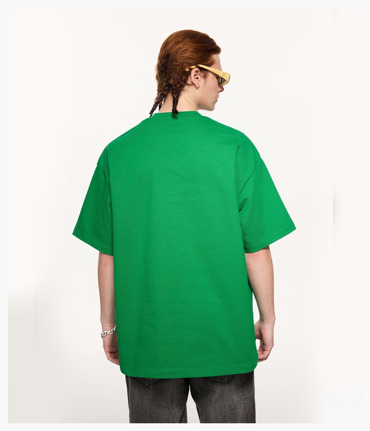 Heavy 425 GSM 16s 100% Cotton Oversized T-Shirt – detail 9