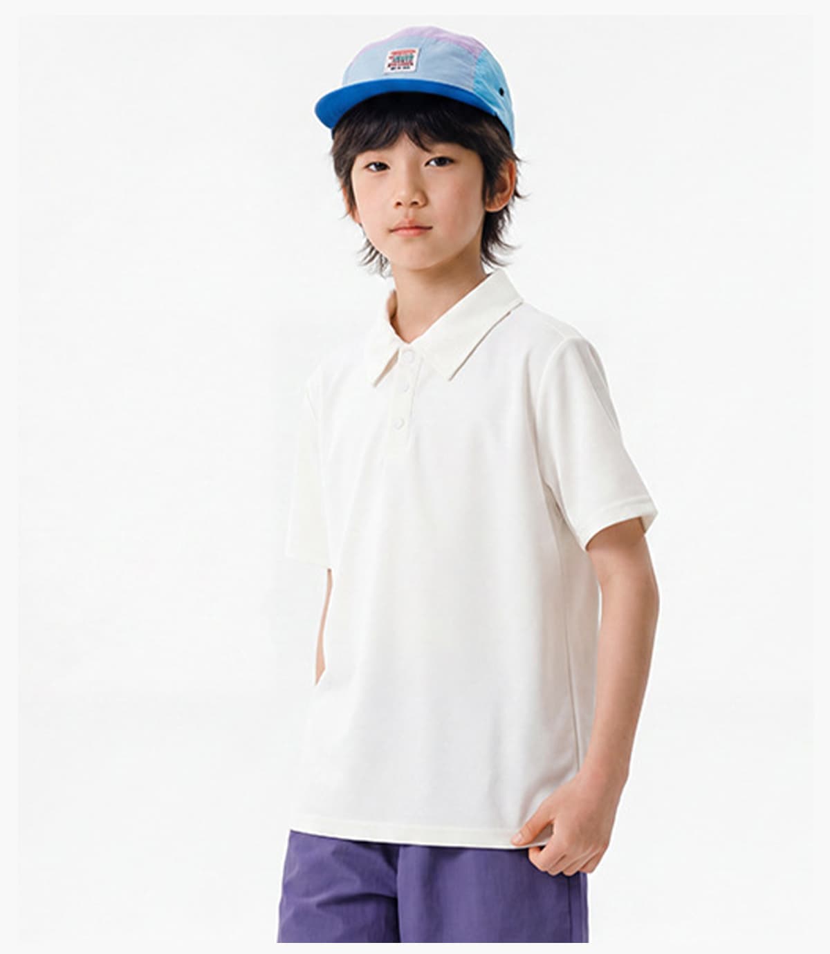 Kids‘ Cooling Quick-Dry 160G Pique Polo Shirt – detail 9