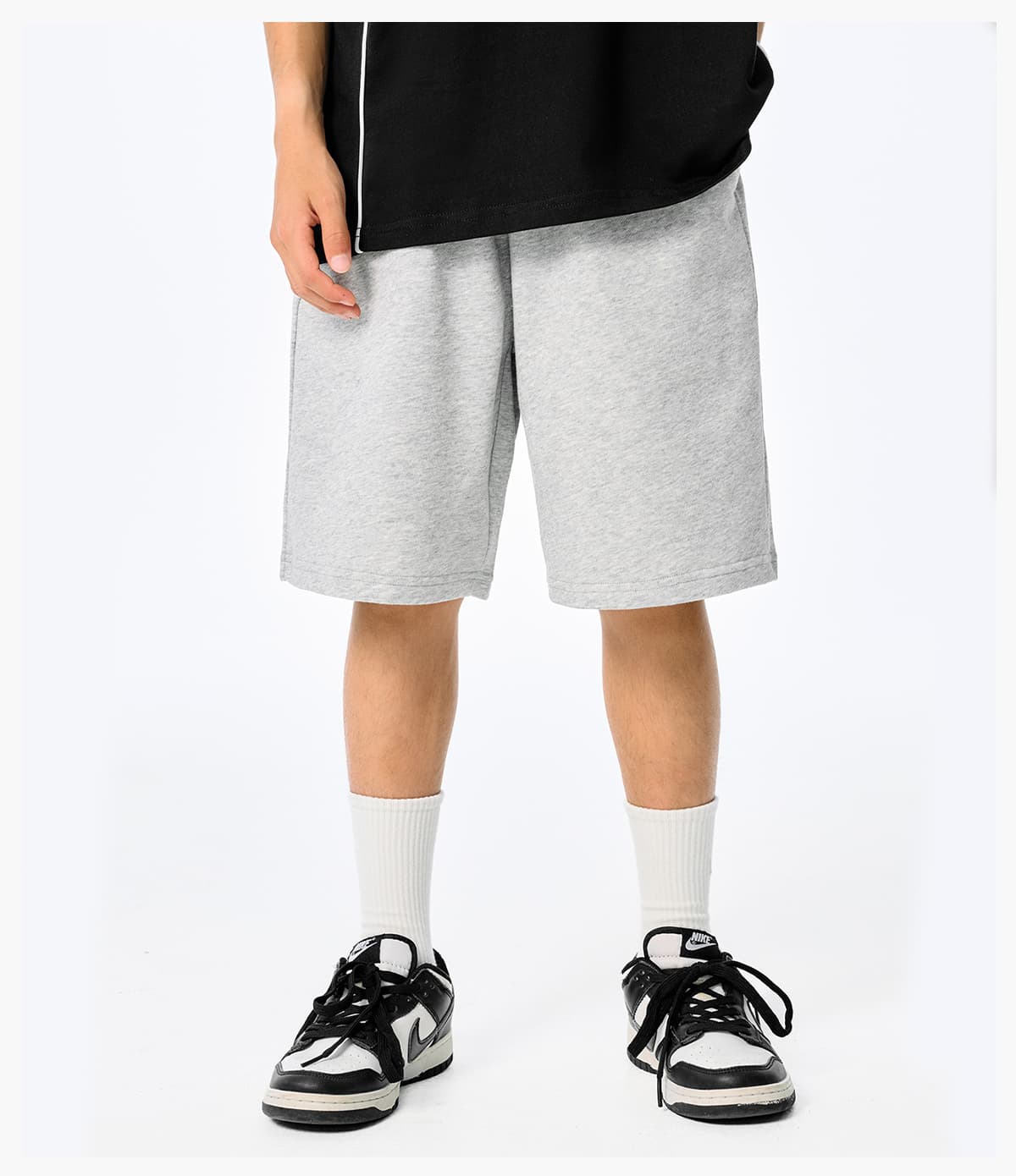 Kids‘ 250 GSM French Terry Sport Shorts – detail 8