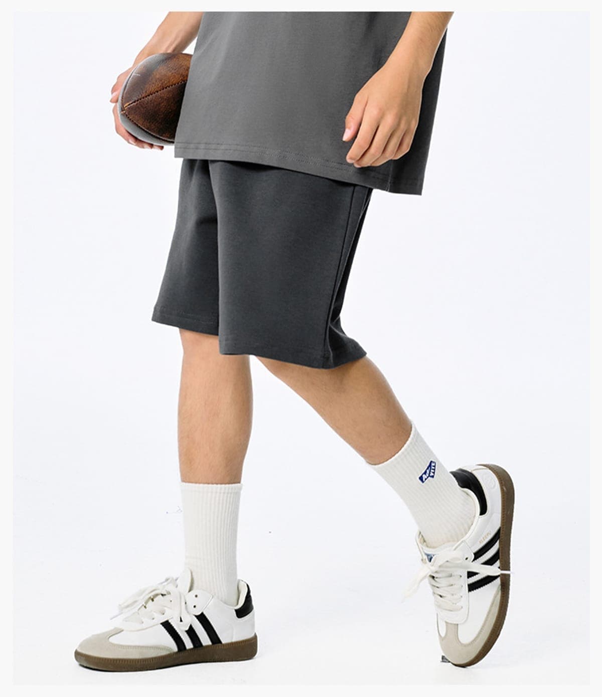 Kids‘ 200GSM French Terry Outdoor Shorts – detail 9