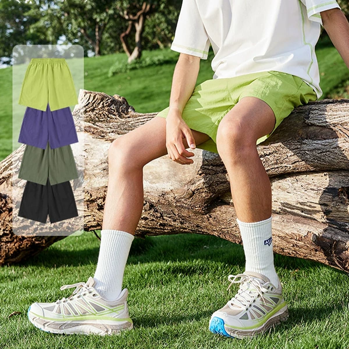 Woven Kids‘ Cooling Quick-Dry 110G Breathable Shorts
