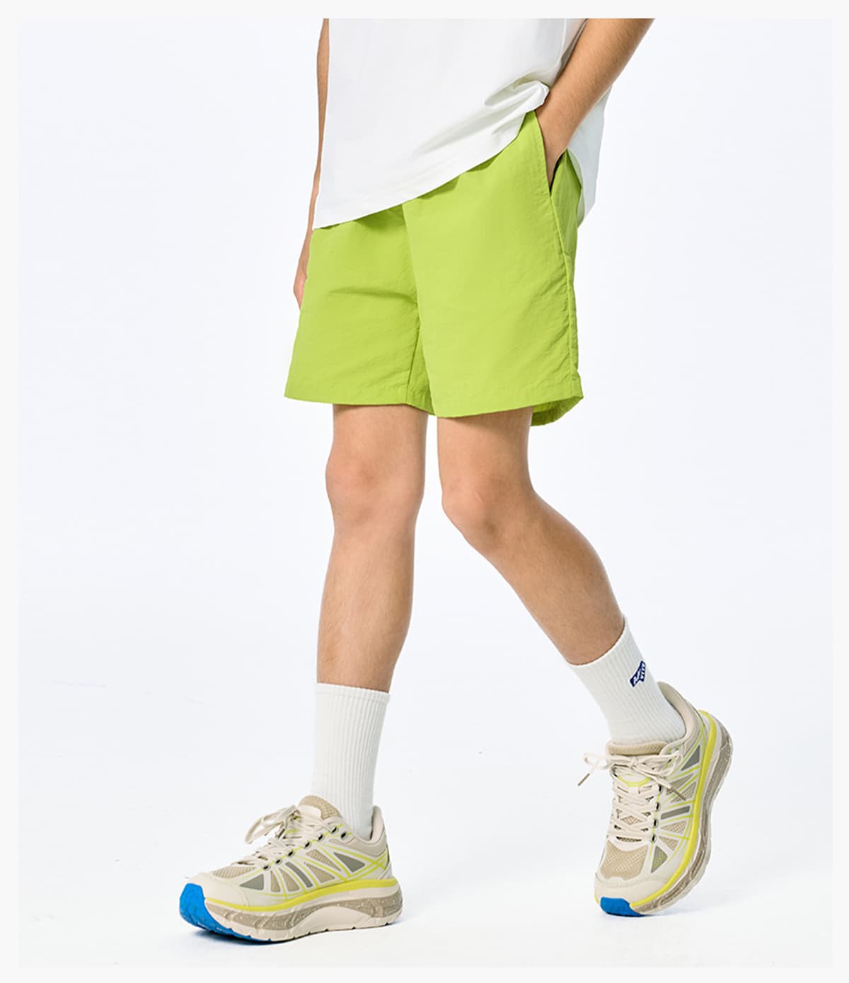 Woven Kids‘ Cooling Quick-Dry 110G Breathable Shorts – detail 7