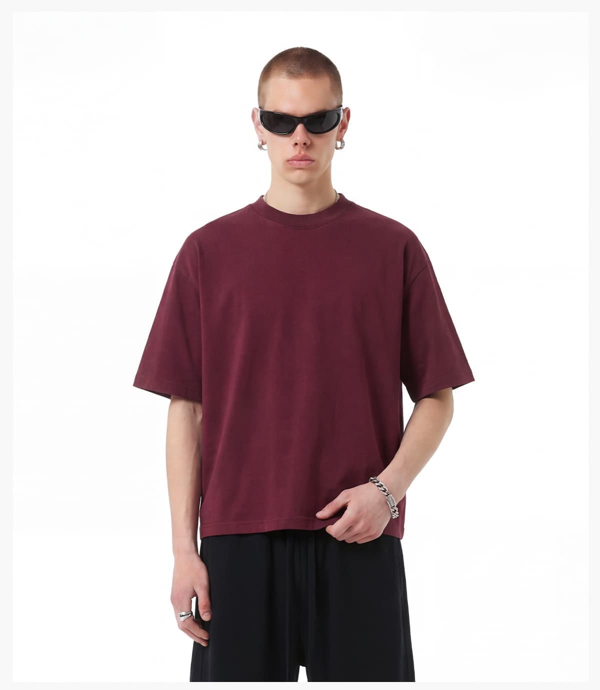 Boxy Cropped 220Gsm Sorona Cooling T-Shirt – detail 10