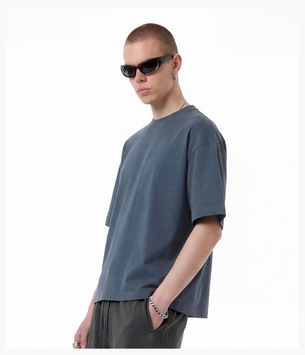 Boxy Cropped 220Gsm Sorona Cooling T-Shirt – detail 11